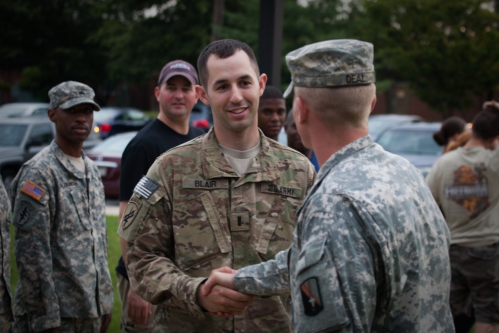 55th Signal Company (Combat Camera) 'Welcome Home' event for soldiers returning from Afghanistan