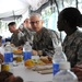 OSW Maj. Gen. Lennon has lunch with soldiers