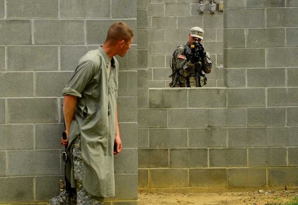 Charlie Company in the field