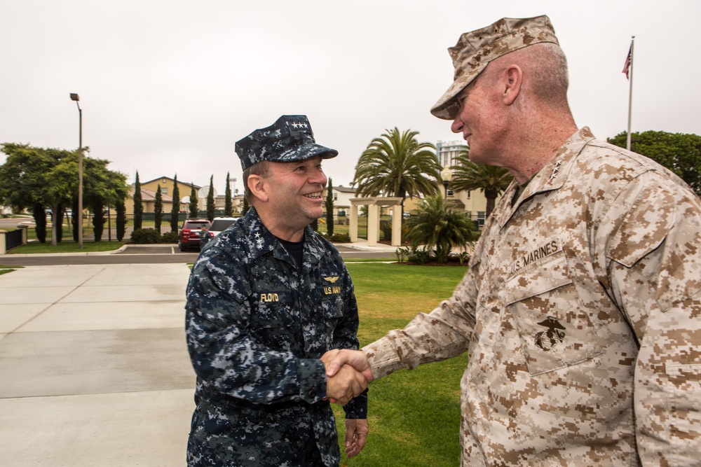 U.S. Third Fleet Commander Visit