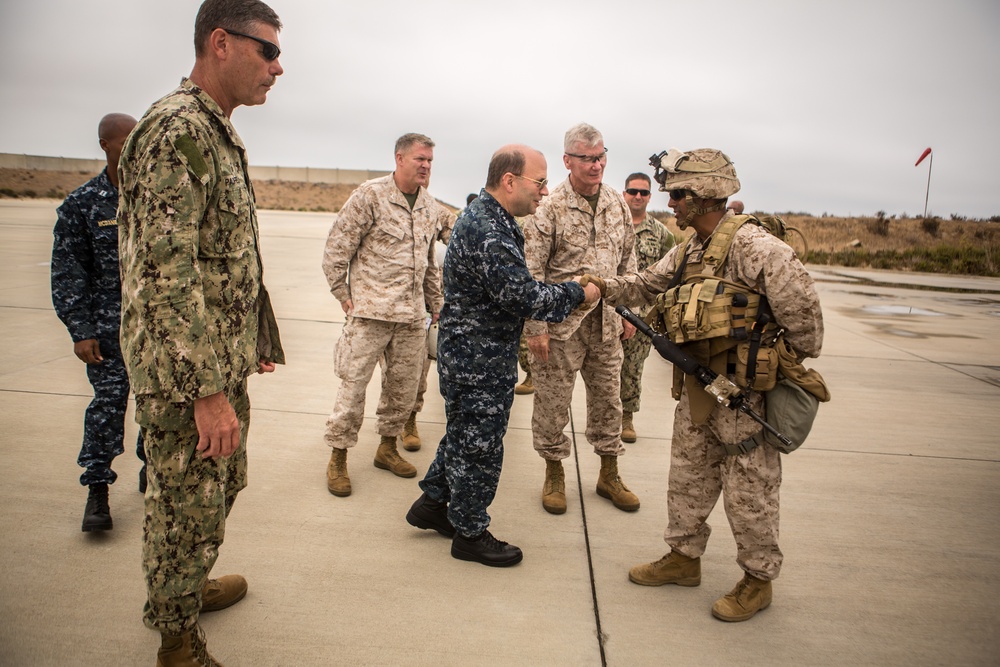 U.S. Third Fleet Commander Visit