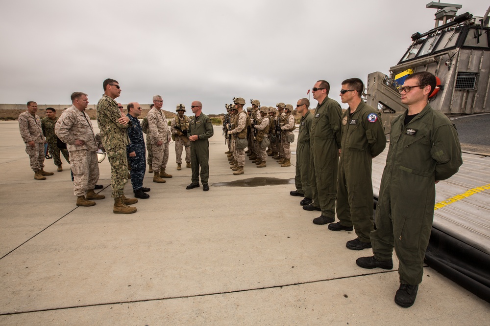 U.S. Third Fleet Commander Visit