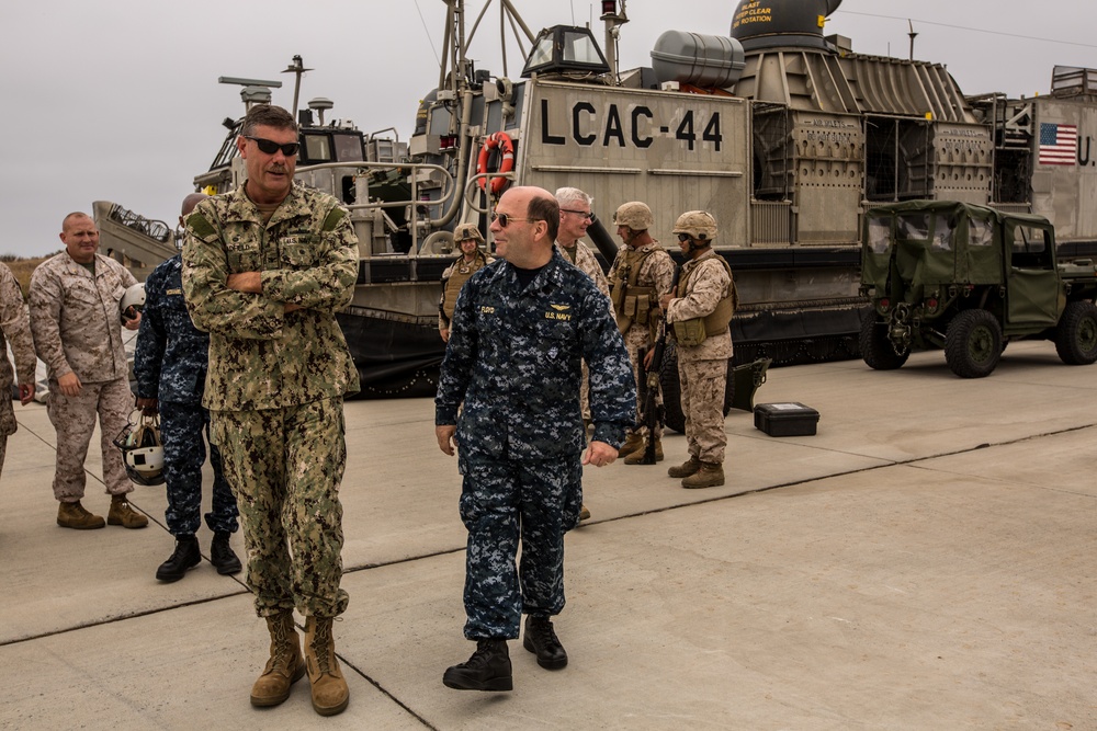 U.S. Third Fleet Commander Visit