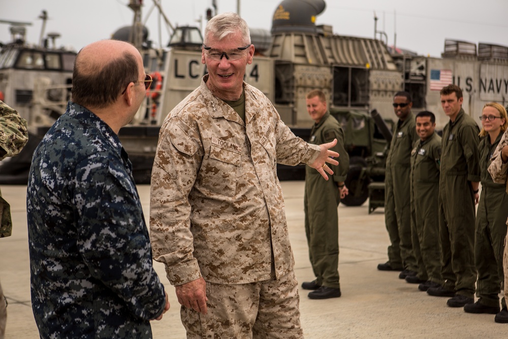 U.S. Third Fleet Commander Visit