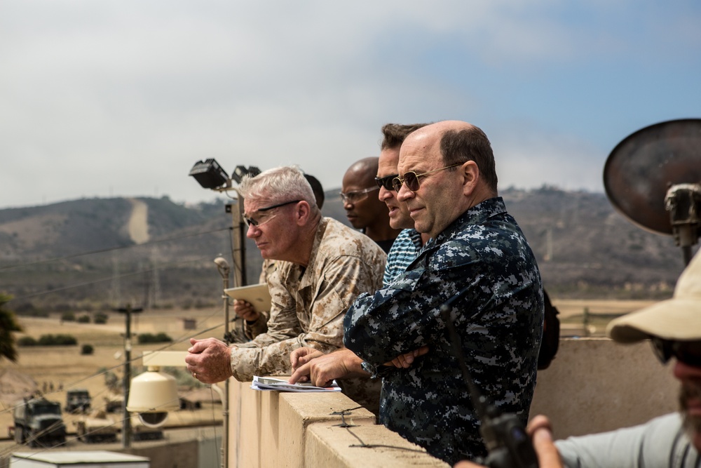 U.S. Third Fleet Commander Visit