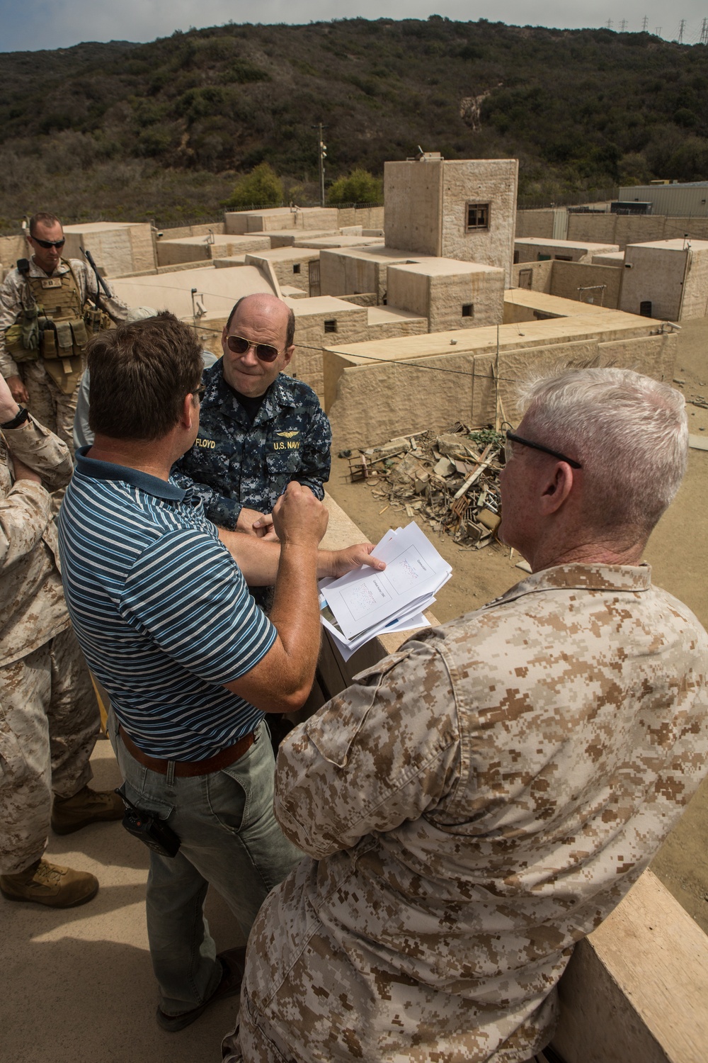 U.S. Third Fleet Commander Visit