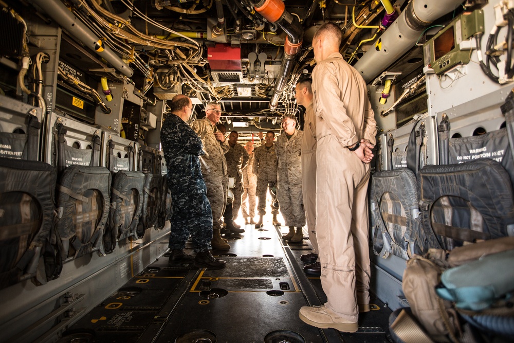 U.S. Third Fleet Commander Visit