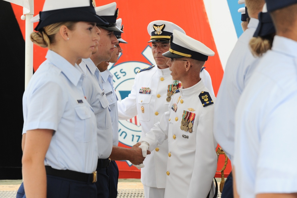 Coast Guard Cutter Maria Bray change of command