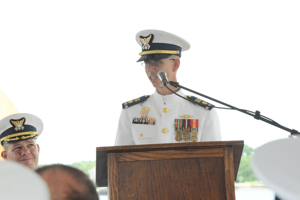 Coast Guard Cutter Maria Bray change of command