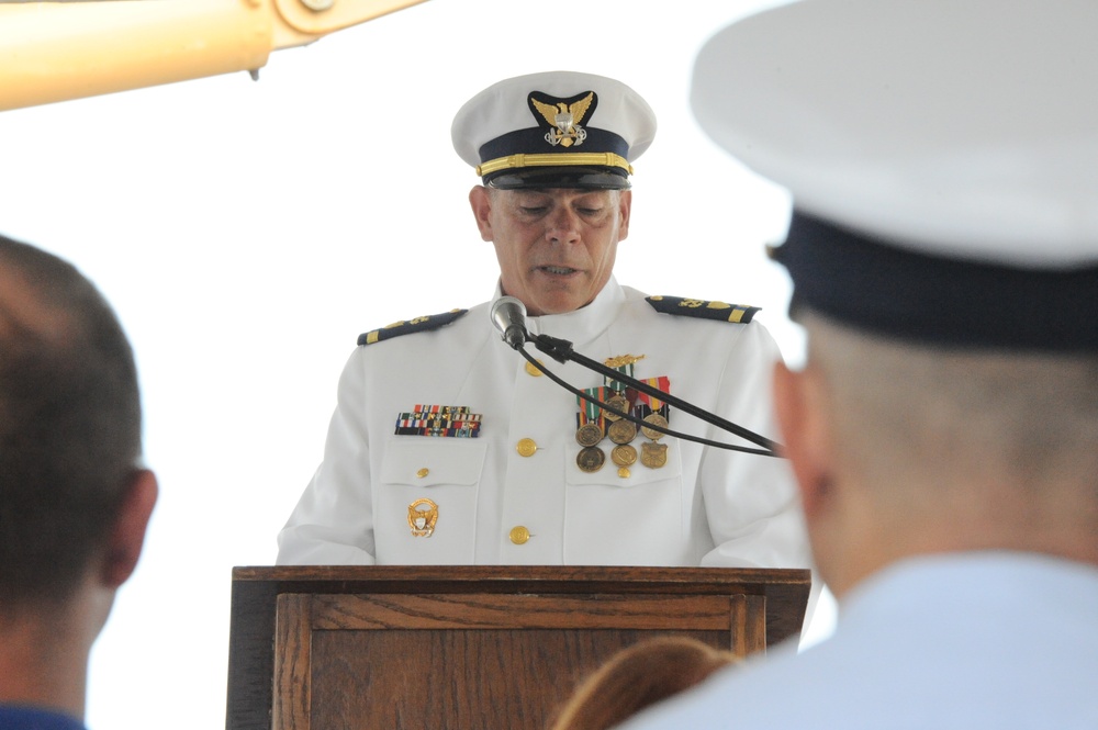 Coast Guard Cutter Maria Bray change of command