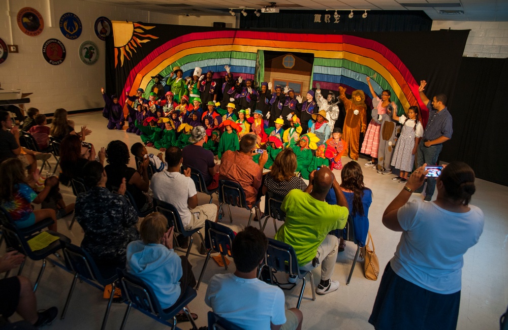 Children from JB Charleston Youth Programs Center participate in play 'The Wizard of Oz'