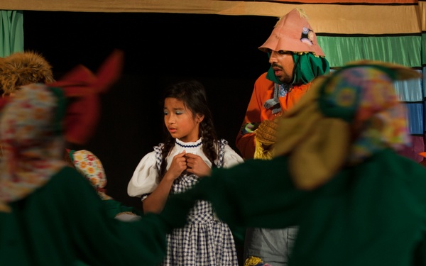 Children from JB Charleston Youth Programs Center participate in play 'The Wizard of Oz'