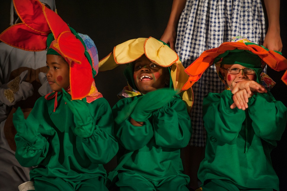 Children from JB Charleston Youth Programs Center participate in play 'The Wizard of Oz'