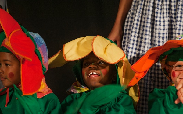 Children from JB Charleston Youth Programs Center participate in play 'The Wizard of Oz'