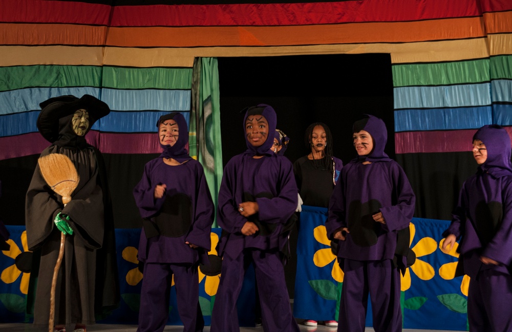 Children from JB Charleston Youth Programs Center participate in play 'The Wizard of Oz'