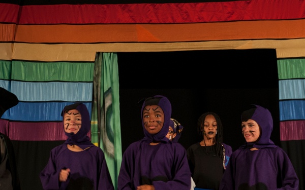 Children from JB Charleston Youth Programs Center participate in play 'The Wizard of Oz'