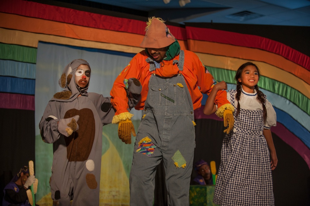 Children from JB Charleston Youth Programs Center participate in play 'The Wizard of Oz'