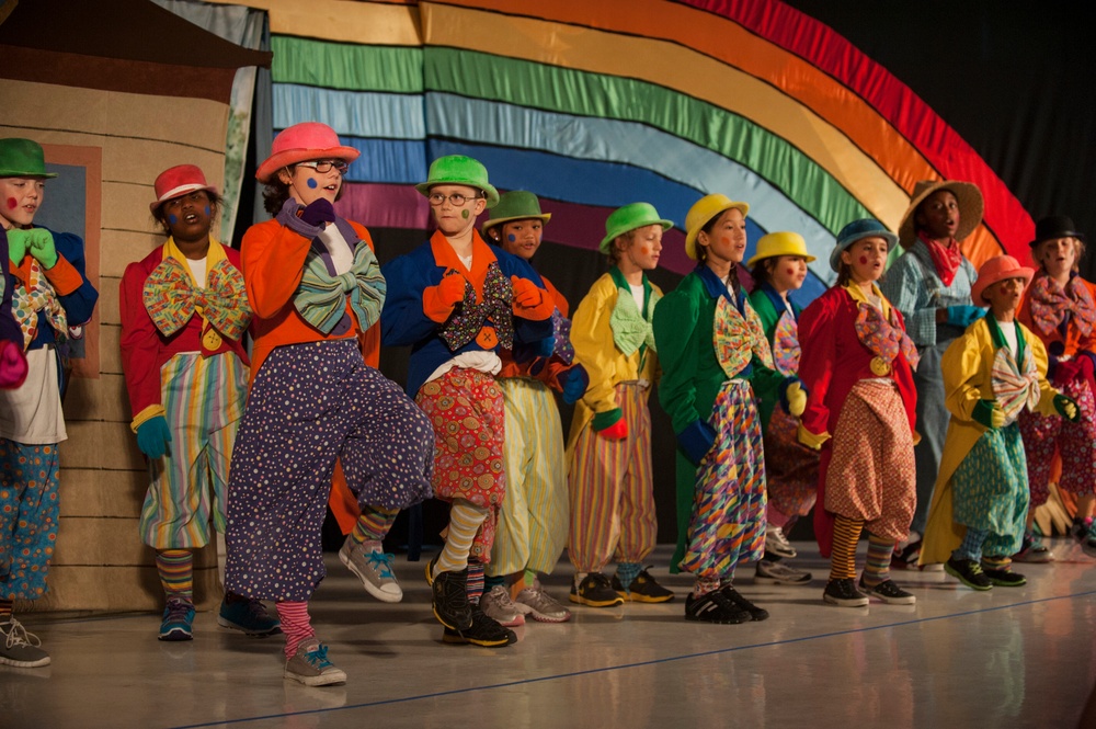 Children from JB Charleston Youth Programs Center participate in play 'The Wizard of Oz'