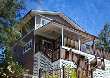 Seabees build cottage, skills aboard MCBH