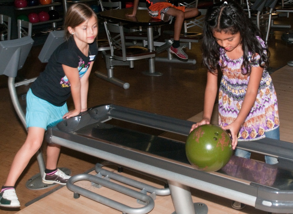 Children strike it big during summer bowling clinic