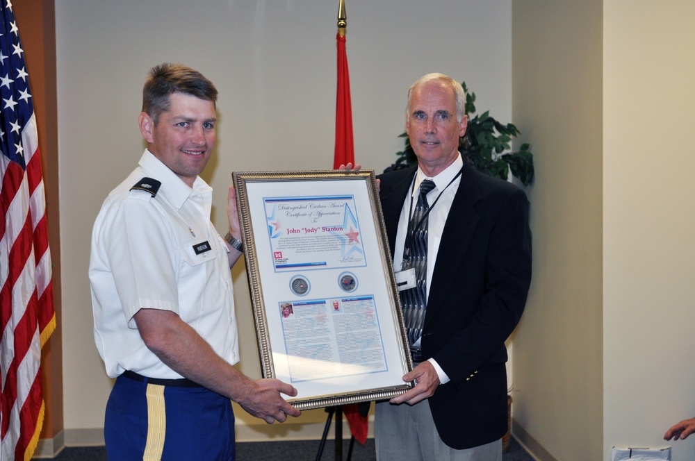 Corps Distinguished Civilian Employees named at ceremony