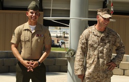 Combat Center Marines awarded for life-saving efforts