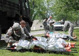 Muscatatuck Urban Training Complex Medical Evacuation Training Exercise