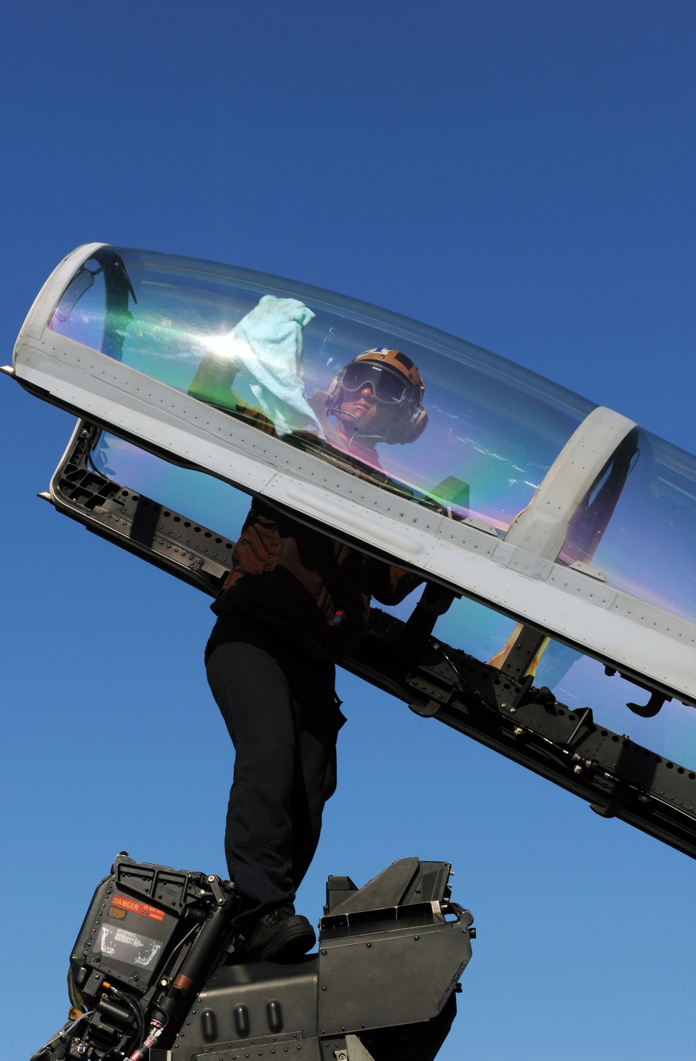 USS George HW Bush conducts training operations in the Atlantic Ocean