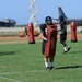 University of Hawaii Rainbow Warriors practice at Joint Base Pearl Harbor-Hickam