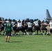 University of Hawaii Rainbow Warriors practice at Joint Base Pearl Harbor-Hickam