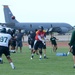 University of Hawaii Rainbow Warriors practice at Joint Base Pearl Harbor-Hickam