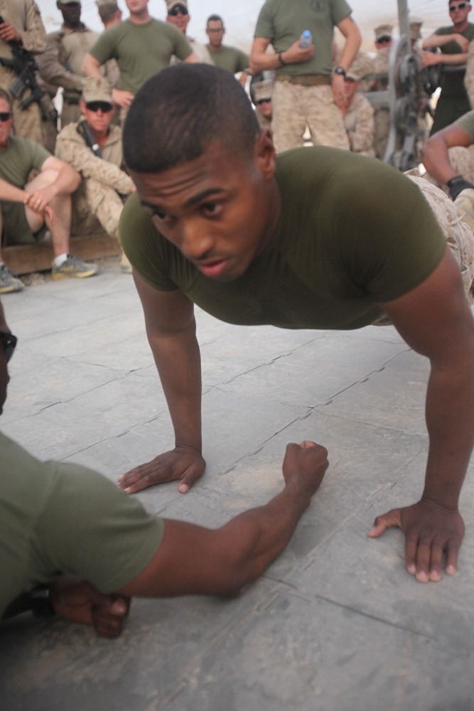 ‘America’s Battalion’ tests their strength in Strong Man Competition