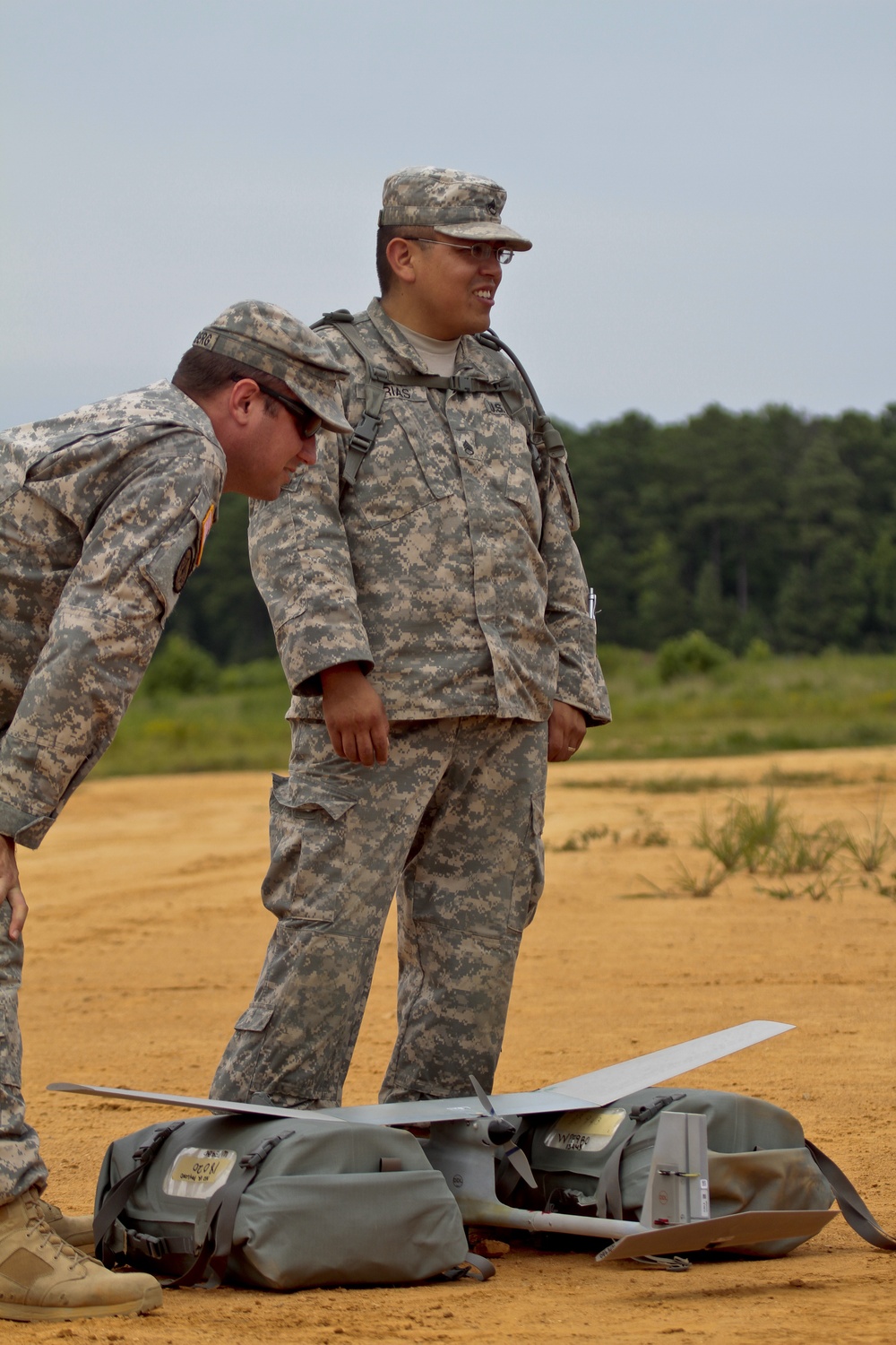 New Jersey Army National Guard RQ-11B Raven training