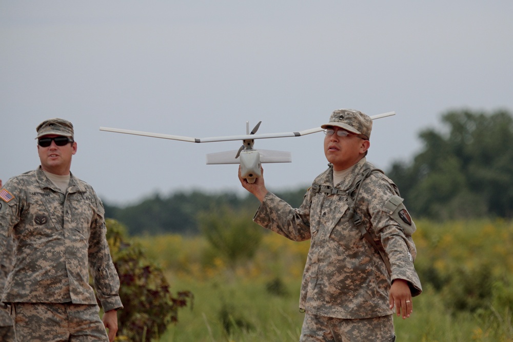 New Jersey Army National Guard RQ-11B Raven training