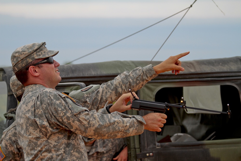 New Jersey Army National Guard RQ-11B Raven training