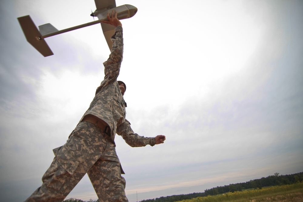 New Jersey Army National Guard RQ-11B Raven training