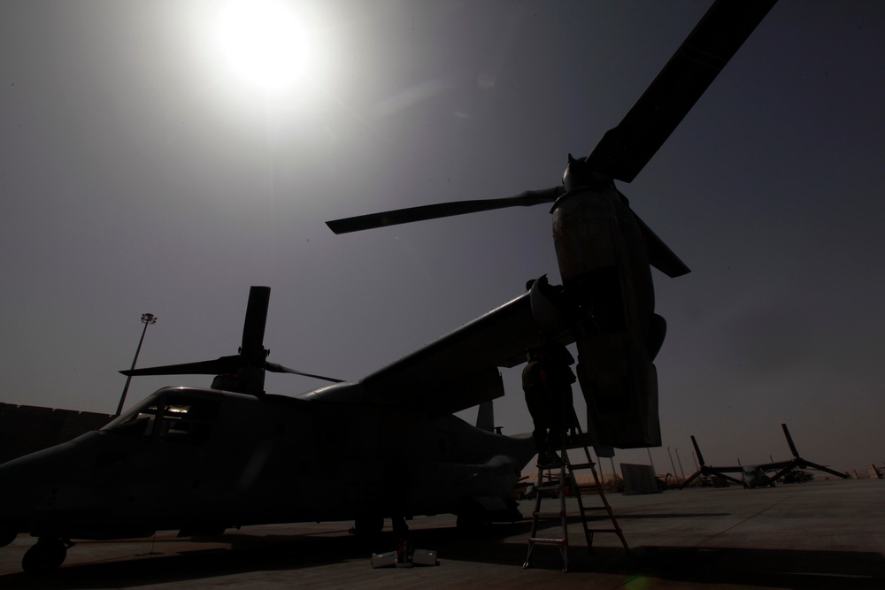 VMM-165 Conducts Maintenance