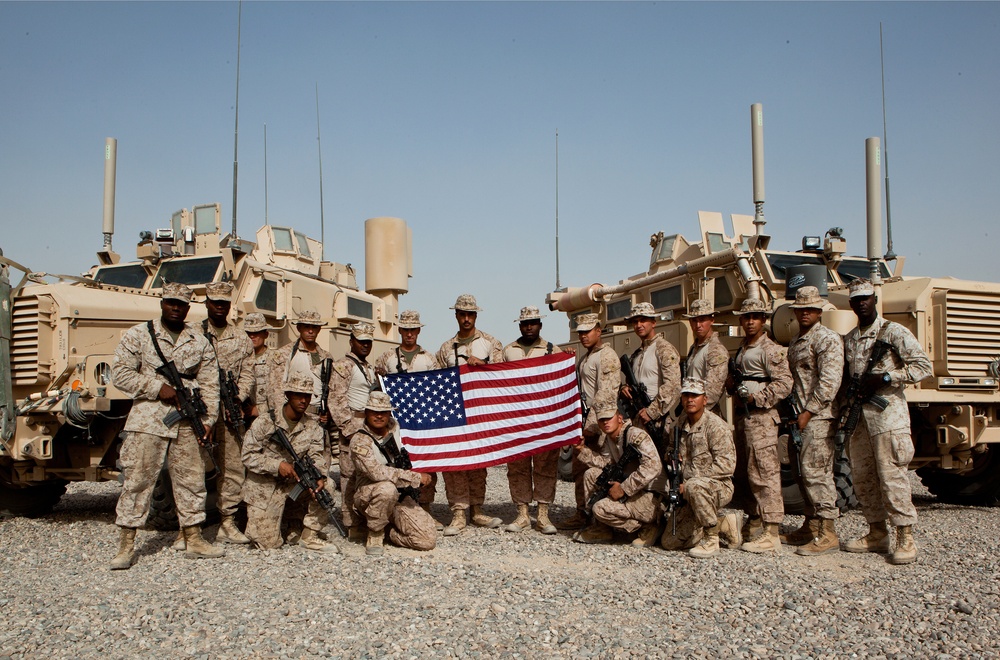 New York Marines with Combat Logistics Regiment 2 in Afghanistan
