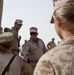 Maj. Gen. Miller visits Camp Dwyer troops
