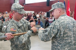 SC National Guard's 124th Engineer Company cases colors