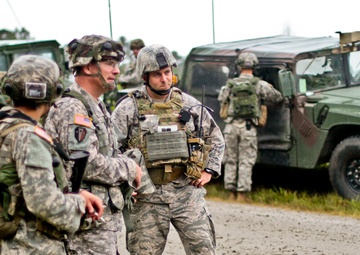 New Jersey Army and Air National Guard air insertion exercise