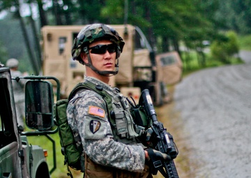 New Jersey Army and Air National Guard field training at Fort Pickett