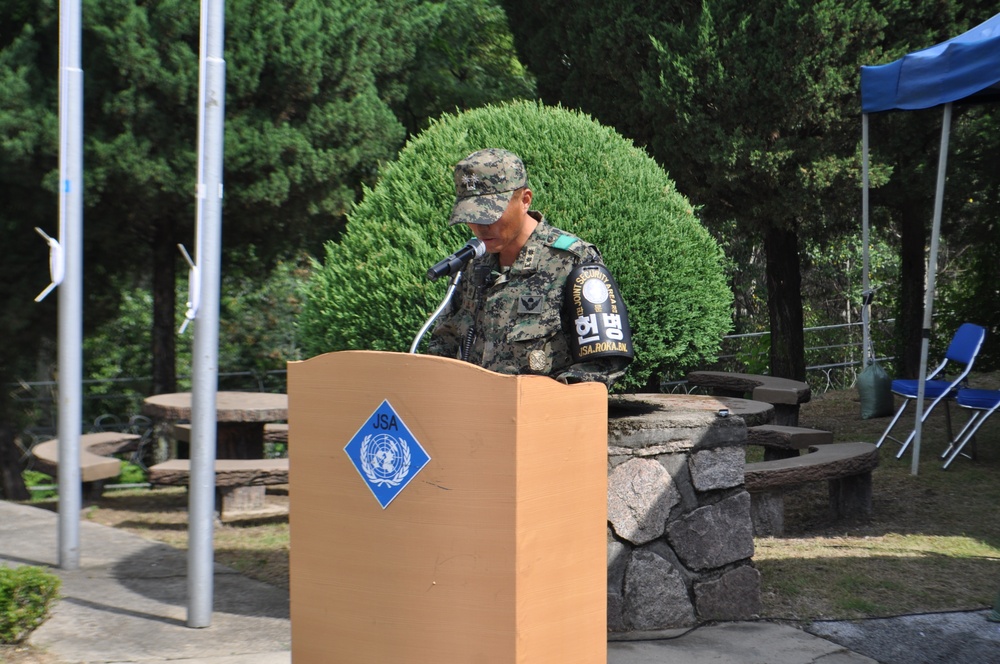 Barrett-Bonifas Memorial Ceremony