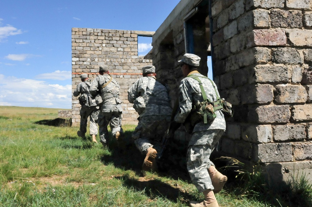 Multinational forces participate in field training exercise in Mongolia