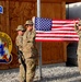 Spc. Christopher Ward re-enlists