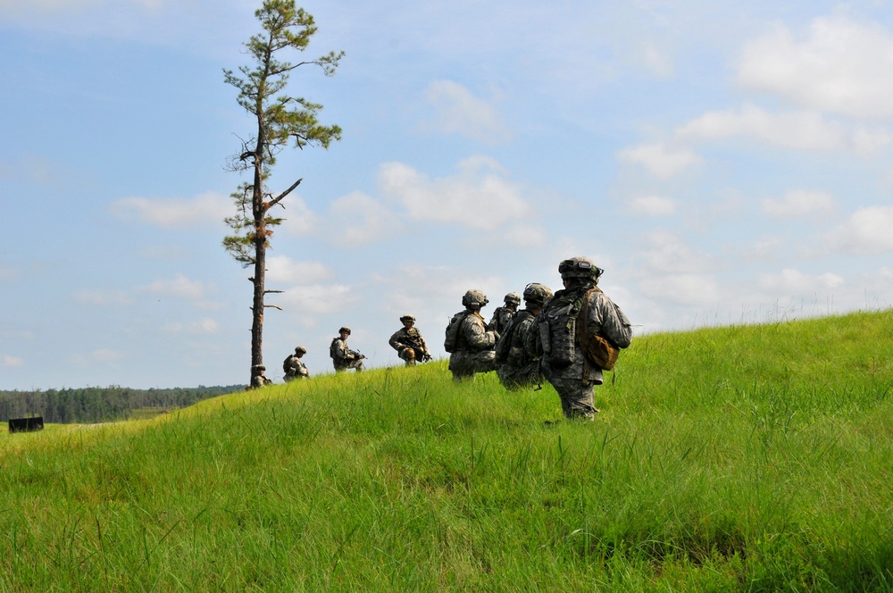 New Jersey Army National Guard combat training at Fort Pickett, Va.