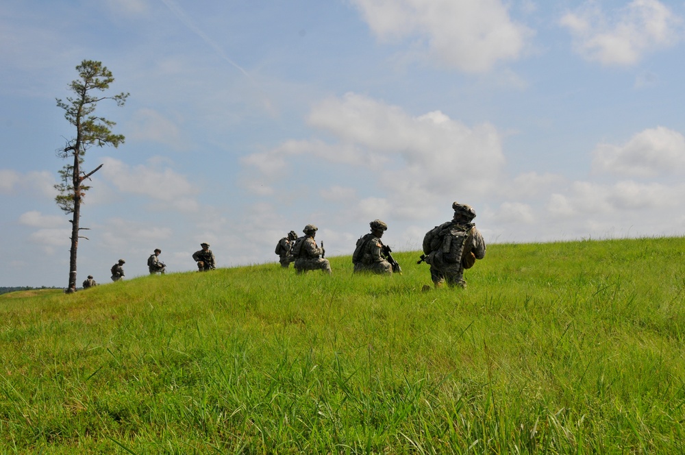 New Jersey Army National Guard combat training at Fort Pickett, Va.