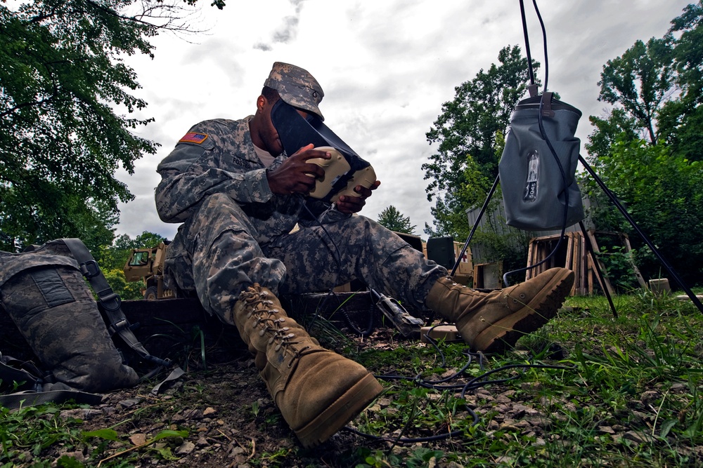Ohio cavalry soldiers get back to basics at Atterbury