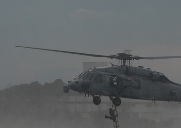 Navy SEAL Helocast