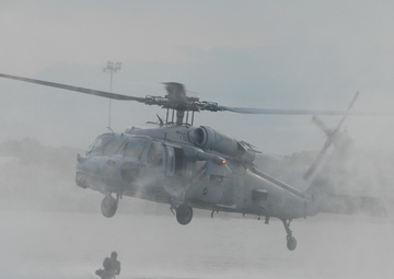 Navy SEAL Helocast